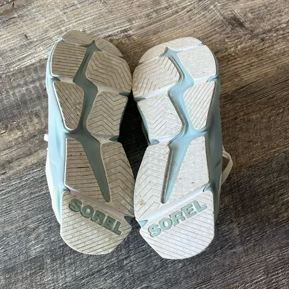 Women's Sorel KINETIC RNEGD Sea Salt Crushed Blue - Picture 7 of 7